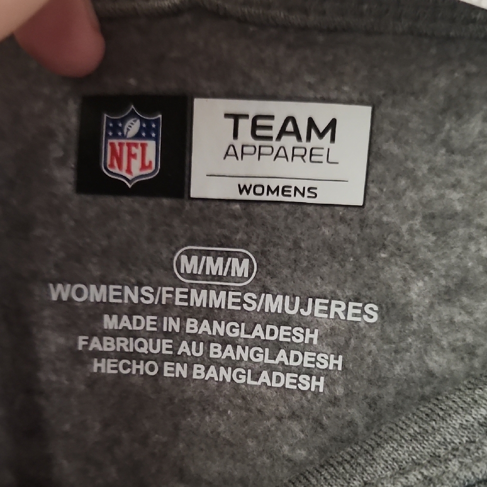 Team Apparel Gray and Red 49ers Crewneck Sweater - Picture 2 of 4